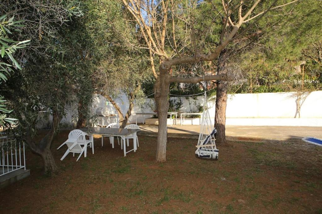 White Villa In Olive Trees And Seaview To Panagia Almiropótamos Exterior foto